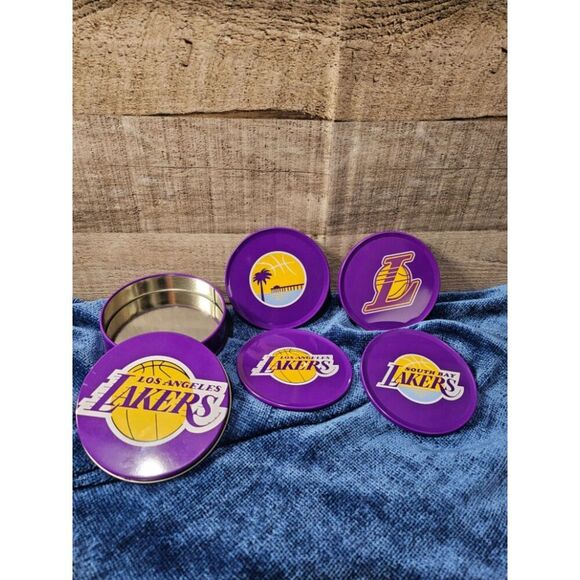 NBA Other - LA Lakers Coaster Set Case